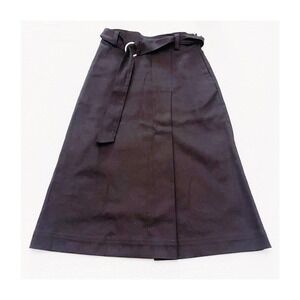 & Other Stories A Line Skirt Silver Accented belt sz4